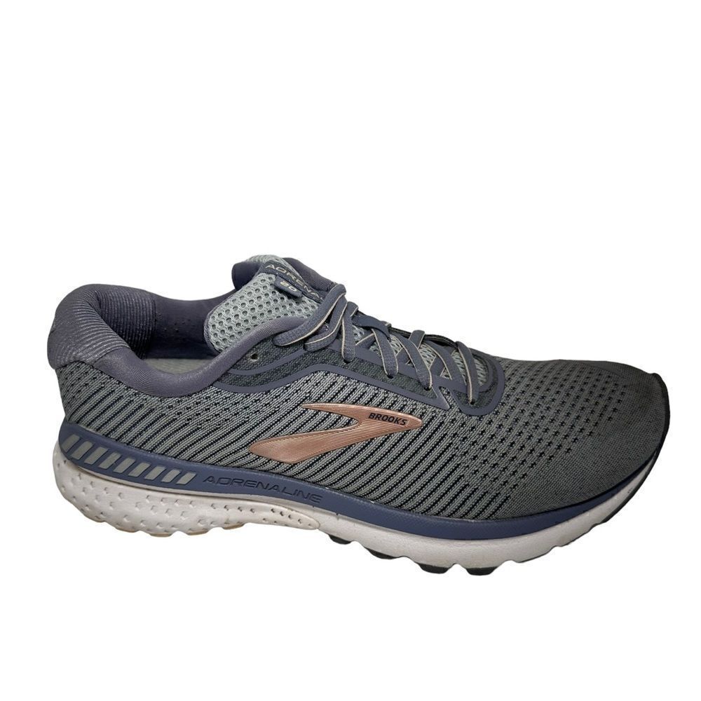 Women’s brooks adrenaline 20 10.5 2A athletics running shoes gray